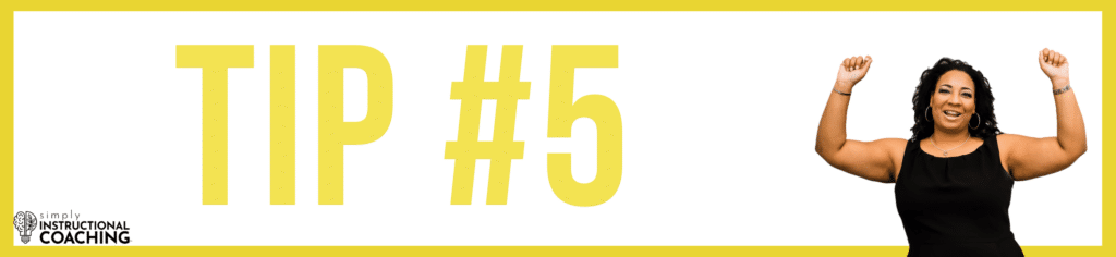 Nicole S. Turner in a black shirt with the words Tip #5