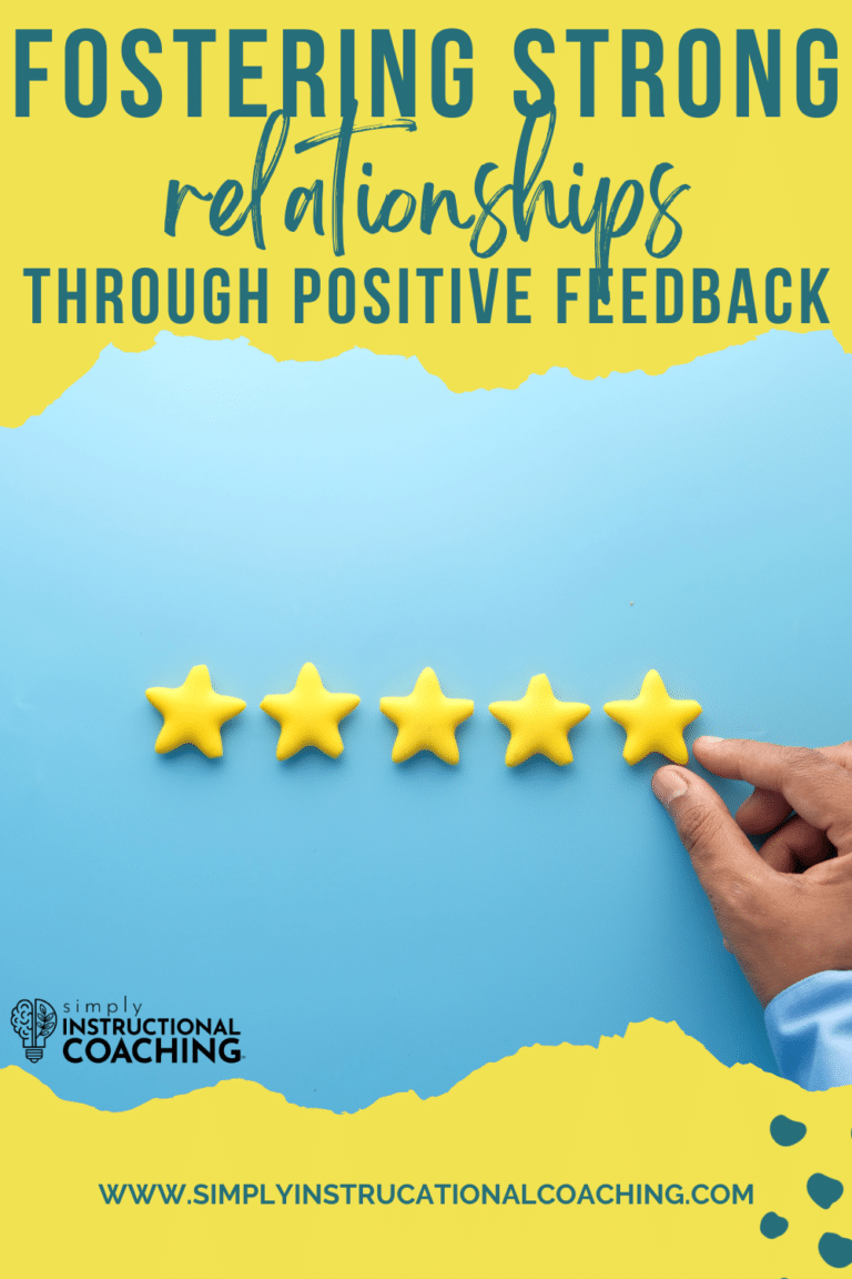 Fostering strong relationships through positive feedback