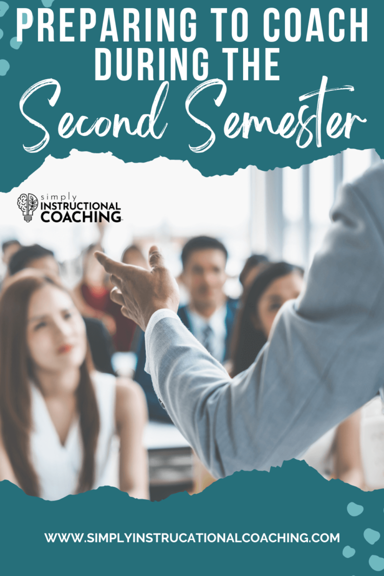 Preparing to Coach During the Second Semester