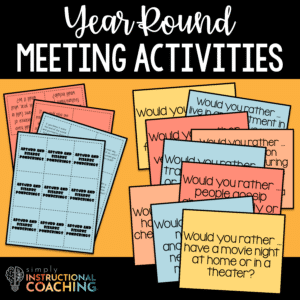 Year Round Meeting Activities cover